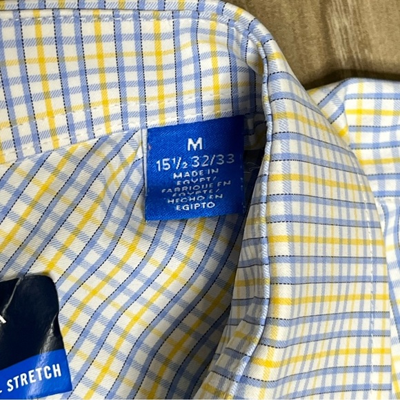 Nautica Slim Fit Wrinkle-Resistant Dress Shirt - M (15-1/2, 32/33) - Like New - Picture 3 of 5